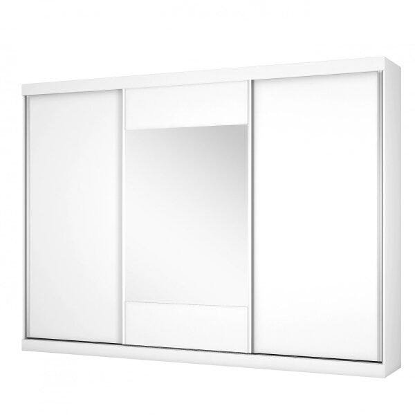 Guarda-Roupa Casal com Espelho 3 Portas de Correr Milano - 2