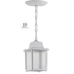19 Pendente Colonial Vintage Branco Varanda Sacada Externo Alz16 - 1