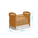Ver imagem 6 de Berço Americano Mini Cama Danny Savana Fosco com Colchão