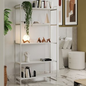 Estante Industrial Multiuso Guaecá 180x95 Branco