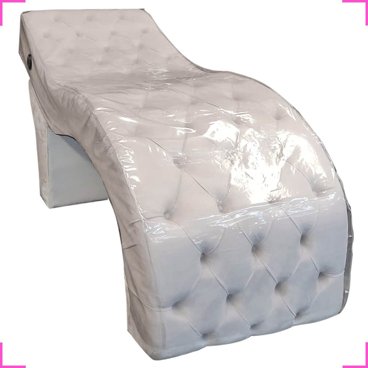 Capa para Maca Estética Estofada Capitonê Impermeável 70cm Sofa Store - 2