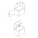 Ver imagem 3 de Banco Baú com Assento Estofado AM3043 Movelbento