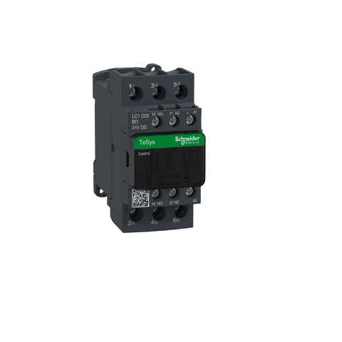 Ontator Tripolar Tesys Deca 25a 1na+1nf 24vcc Lc1d25bd 25a 24vcc