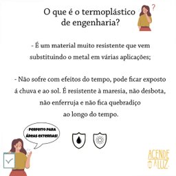 9 Arandela Parede Externo Colonial Plastico Branco Jardim alz19 - 7