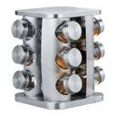 Ver imagem 2 de Porta Tempero Condimentos 12 Potes Giratório Inox