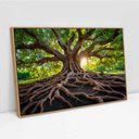 Ver imagem 2 de Quadro Decorativo Árvore Raízes Sala Quarto Casa Escritório