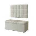 Ver imagem 2 de Kit Painel Rana 100 e Calçadeira Alpha Veludo Aradecor