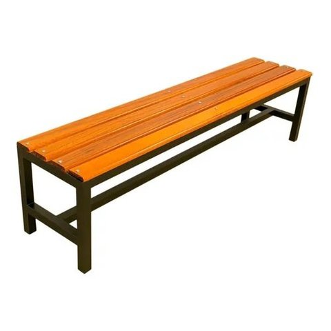 Banco de Vestiário Estilo/Modelo Industrial - Área Externa (2,50 x 0,40)