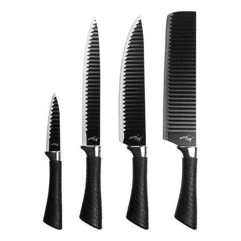 Facas Linha Black Art House Conjunto Completo 4 Peças