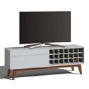 Ver imagem 1 de Rack Classic Ad 1.4 Branco Acetinado - Imcal Móveis