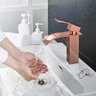 Torneira Banheiro Lavabo Cascata Rose Gold Misturador Monocomando - iCasa Shop - IC-3201RG - 4