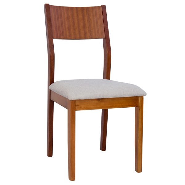 Cadeira de jantar 100% de Madeira Maciça Design Ferrugine  - 2