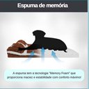 Ver imagem 5 de Cama Pet Ortopedica Grande Espuma Casca Ovo Lavavel 105x69