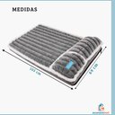 Ver imagem 3 de Cama Pet Ortopedica Grande Espuma Casca Ovo Lavavel 105x69