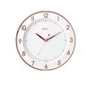 Relógio Silencioso Parede Herweg Rosê Musical Branco 35cm 6806-309 - 1