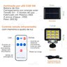 Refletor 200w Led Solar Parede Poste Sensor Presença Ip65 - 7