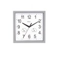 Ver imagem 2 de Relógio Parede Herweg 29cm Cinza Temperatura Umidade 660071