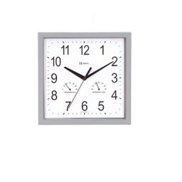 Relógio Parede Herweg 29cm Cinza Temperatura Umidade 660071 - 2