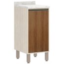 Ver imagem 1 de Balcão com Tampo Linea 40cm 1 Porta Mdp Luciane