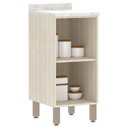 Ver imagem 4 de Balcão com Tampo Linea 40cm 1 Porta Mdp Luciane