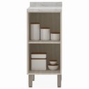 Ver imagem 3 de Balcão com Tampo Linea 40cm 1 Porta Mdp Luciane