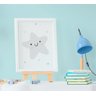 Quadro Decorativo Infantil Quarto Bebê Menino Chuva de Amor Kit 3 Peças - 4