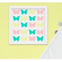 Ver imagem 3 de Quadro Infantil Quarto Bebê Menina Jardim Passarinho Kit 4 Peças
