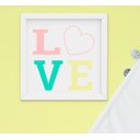 Ver imagem 4 de Quadro Infantil Quarto Bebê Menina Jardim Passarinho Kit 4 Peças