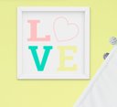 Ver imagem 4 de Quadro Infantil Quarto Bebê Menina Jardim Passarinho Kit 4 Peças