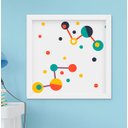 Ver imagem 3 de Kit Quadro Infantil Bebê Menino Robô 3 Peças