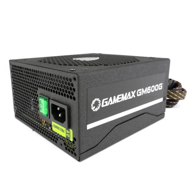 NK Informática - 🚨Fonte Gamemax Gm600 600w SEMI-MODULAR 🆙MARCA:GAMEMAX  🆙MODELO:GM600 ESPECIFICAÇÕES: Cor: Preta Potência: 600W Versão: ATX 12V  V2.3 Voltagem automática: 100~240V Frequência: 50~60Hz Corrente de entrada:  8~6A Corrente de saída: 3.3V @