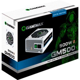 Fonte Alimentação Gamer ATX Gamemax 500W Real GM500 80 Plus Bronze Branca - 2