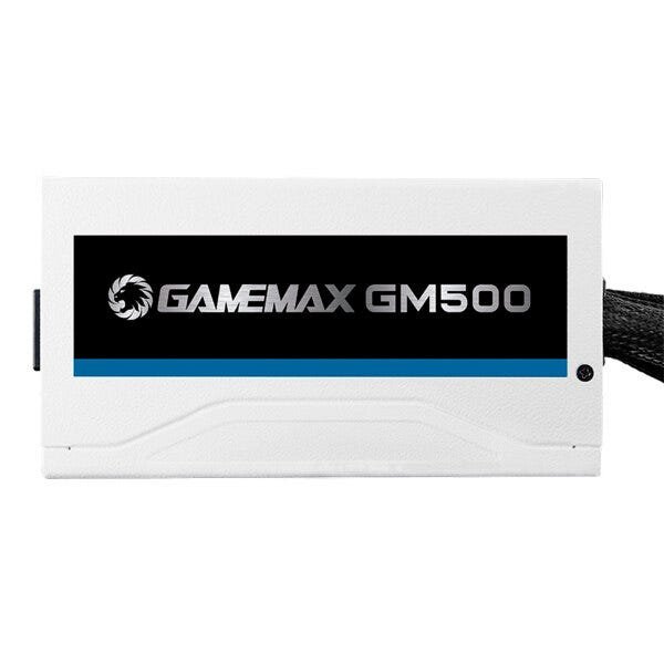 GM500 Preto OEM - Fonte de Alimentação Gamemax GM500 500W OEM 80 Plus  Bronze C/PFC S/Cabo PRETO