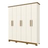 Guarda-Roupa Casal Henn Cover 6 Portas - 2