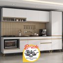 Ver imagem 1 de Cozinha Completa c/Balcão para Cooktop Veneza MP2266 Multimóveis + Brinde Jogo de Panelas Tramontina
