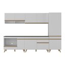 Ver imagem 6 de Cozinha Completa c/Balcão para Cooktop Veneza MP2266 Multimóveis + Brinde Jogo de Panelas Tramontina