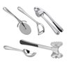 Jogo de Utensílios Cozinha em Liga de Zinco Luxo Kit 5 peças - 1