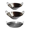 Ver imagem 1 de Kit de Cozinha Fritura e Preparo Tacho de Aço Inox 3 Peças