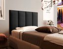 Ver imagem 2 de Cabeceira Premium Estofada Cama Box Solteiro 0.90 - Preto