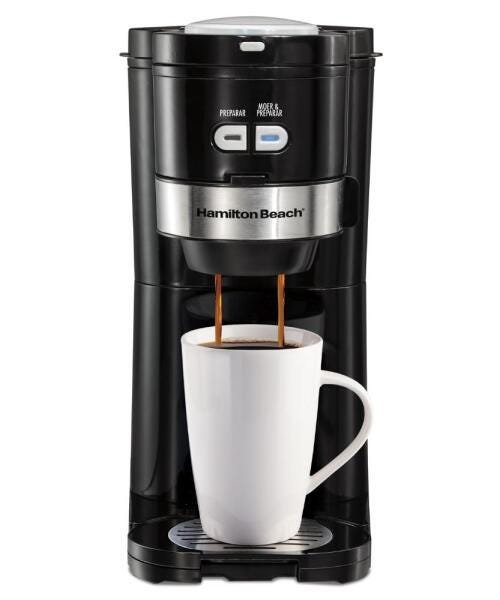 Cafeteira Individual com Moedor Hamilton Beach 220v - 13