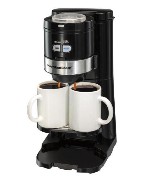 Cafeteira Individual com Moedor Hamilton Beach 220v - 14