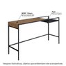 Aparador Industrial York 140 cm - Vermont/Preto - 2