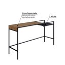 Ver imagem 3 de Aparador Industrial York 140 cm - Vermont/Preto