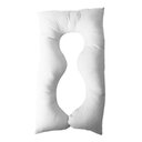 Ver imagem 2 de Travesseiro Gigante Happy Line 150 x 70 cm - Branco