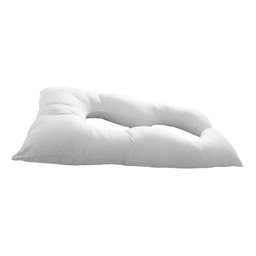 Travesseiro Gigante Happy Line 150 x 70 cm - Branco - 3