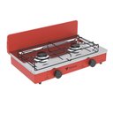 Ver imagem 3 de FOGAO DE MESA 2 BOCAS VENAX FLAMALAR VETRO VERMELHO GAS GLP