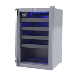 Adega Piubella 100 para 24 Garrafas Cinza 127 V - 3