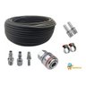 Mangueira e Conexões Pneumáticas Compressor 300 Psi 1/4 20m - 1