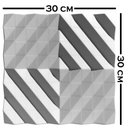 Ver imagem 6 de Forma 3D Gesso e Cimento ABS 1mm - Chanfrado 30x30 cm