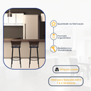 Ver imagem 3 de Kit 2 Banquetas para Cozinha Banco Alto Junco Argila Balcão Ilha Bancada Bares Piscina Área Gourmet